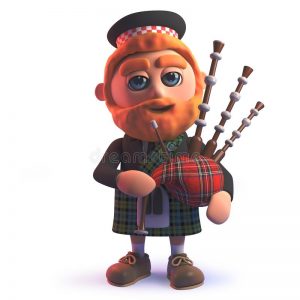 uomo scozzese